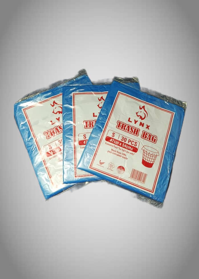 Beg Sampah Ekonomi Garbage Bag S Size 47x54cm - 30 pieces (3 paket)