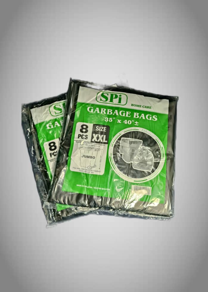 Beg Sampah Garbage Bag Size XXL 89 x 102cm - 8pcs (2 paket)